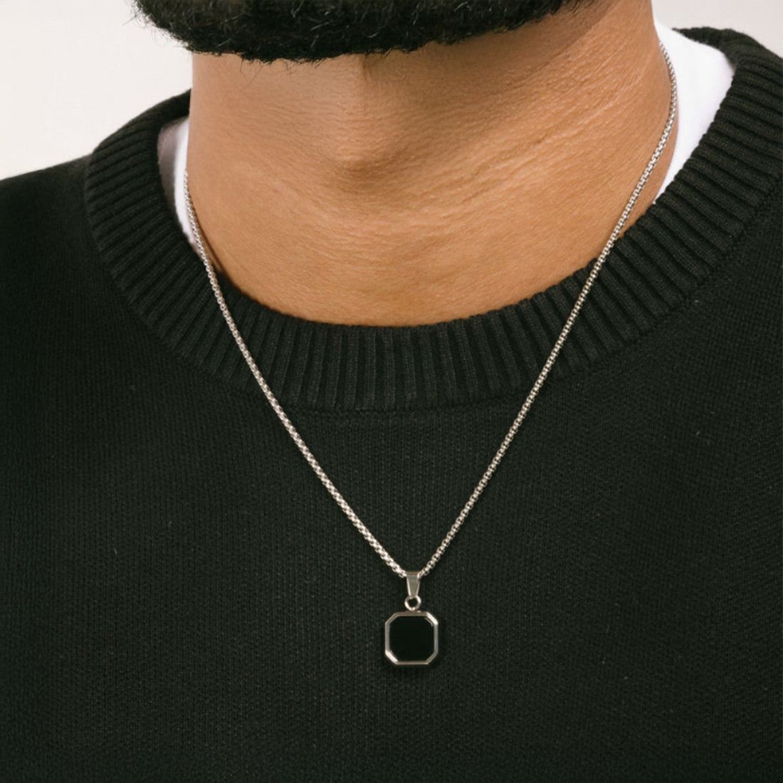 Kratos Silver Necklace