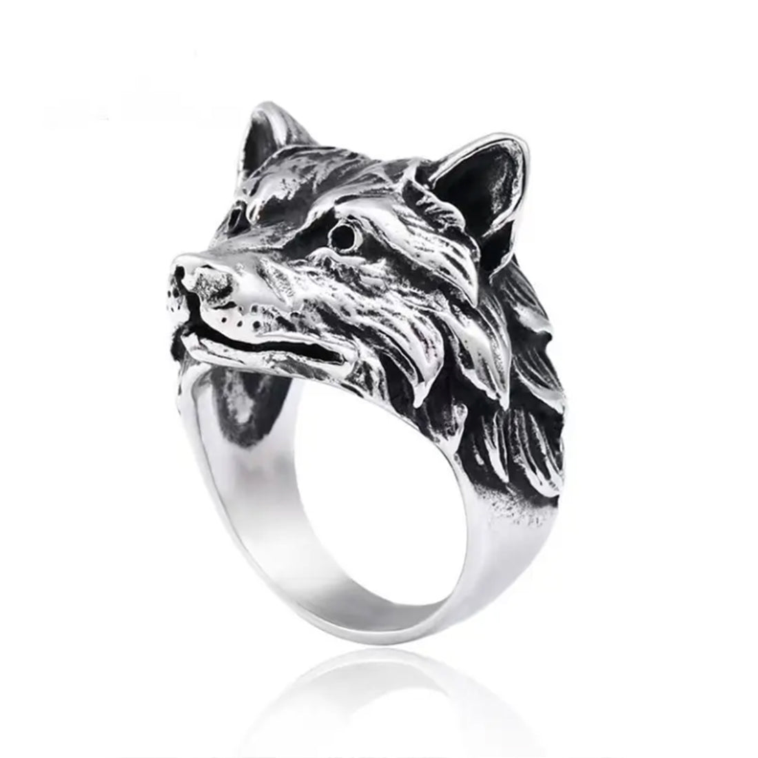 Wolfpack Men Ring