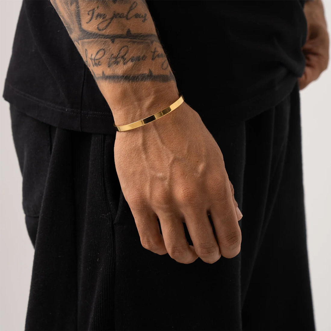 Solstice Gold Men Bracelet