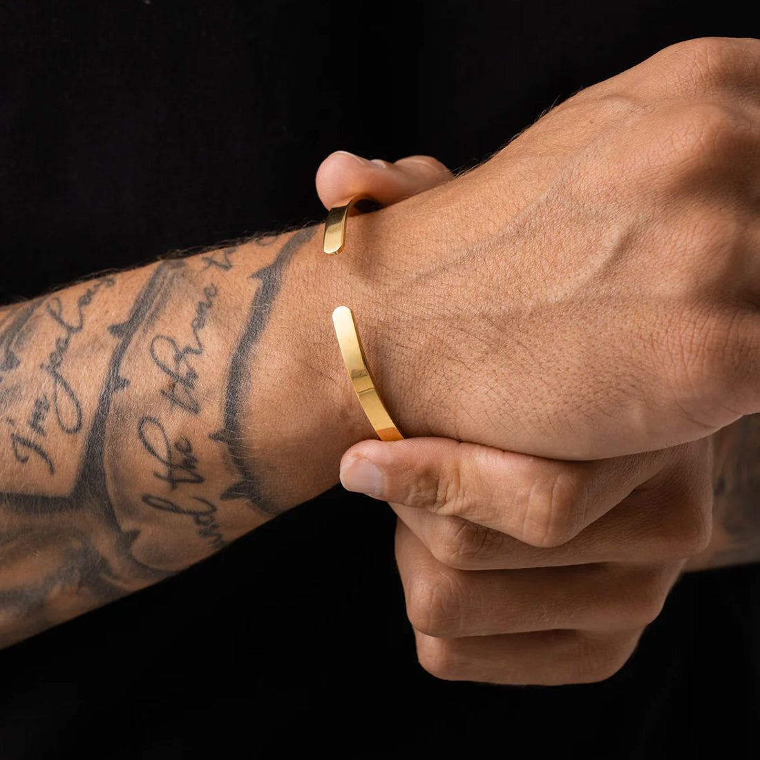 Solstice Gold Men Bracelet