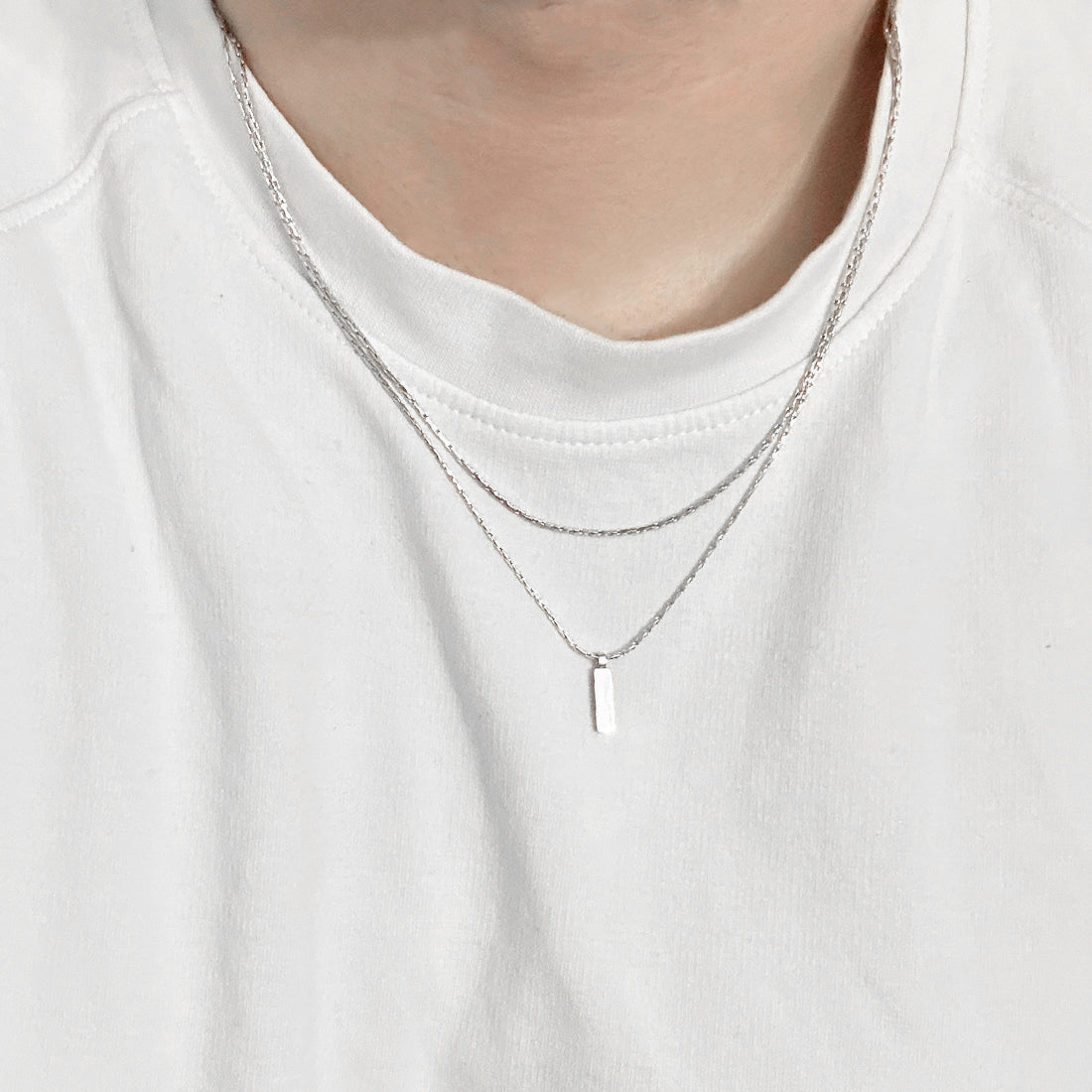 Eterna Silver Necklace Set