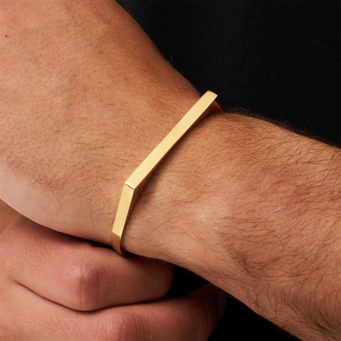Enigma Gold Men Bracelet
