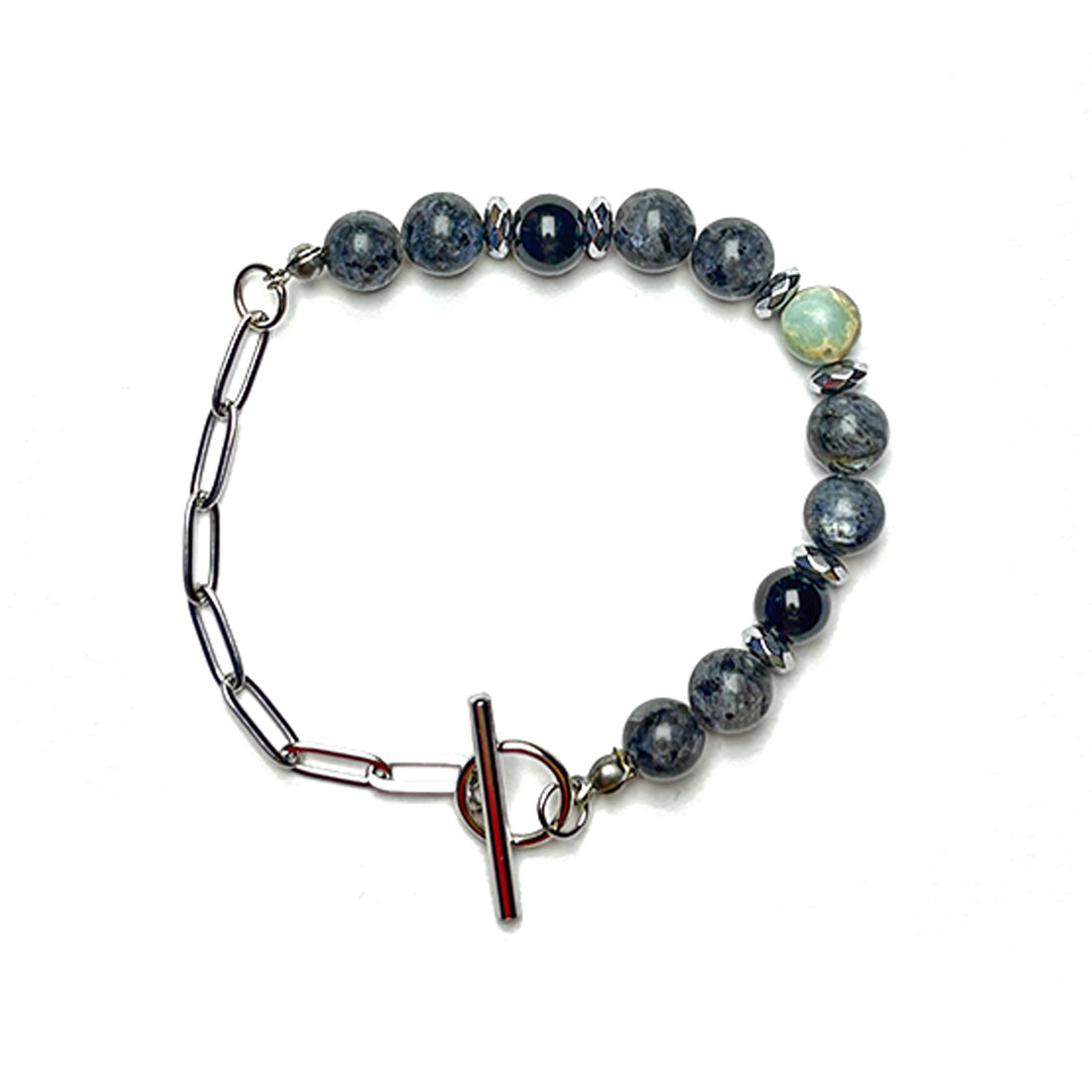 Alpha Pearl Bracelet