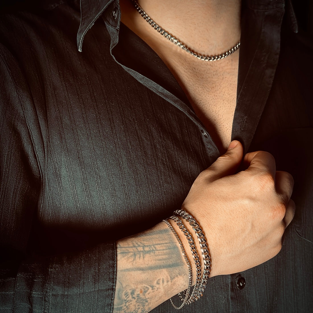 Silver Chain Necklace