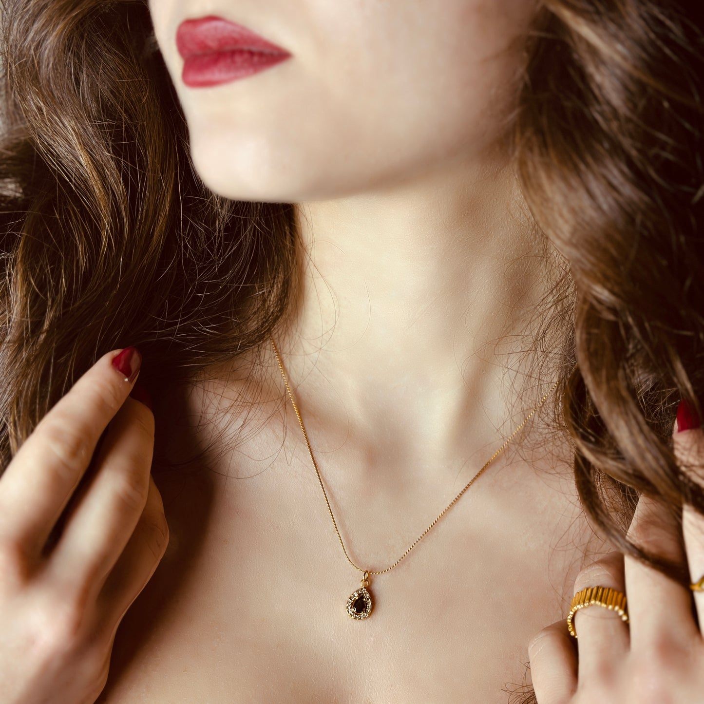 Dewdrop Woman Pendant