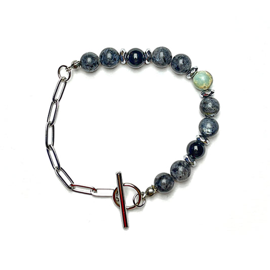 Alpha Pearl Bracelet