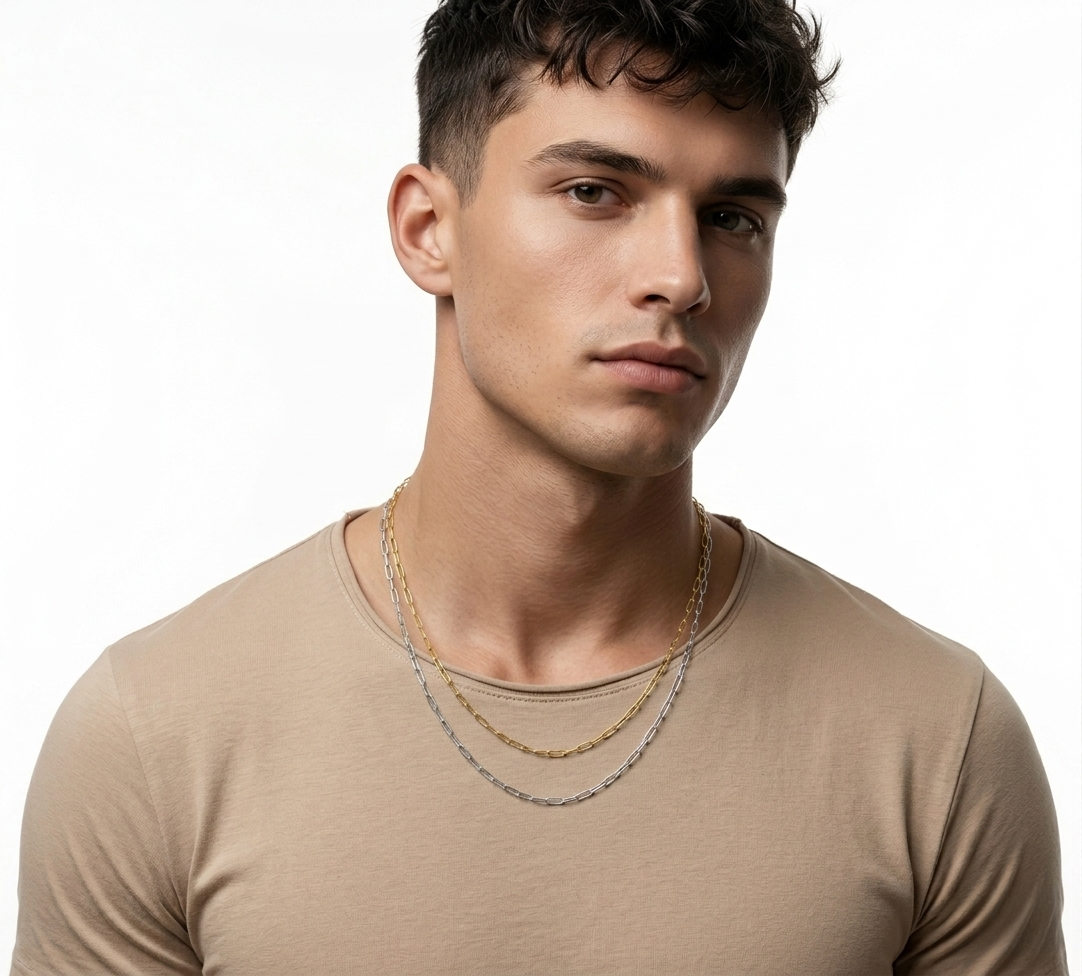 Wide Chain Necklace