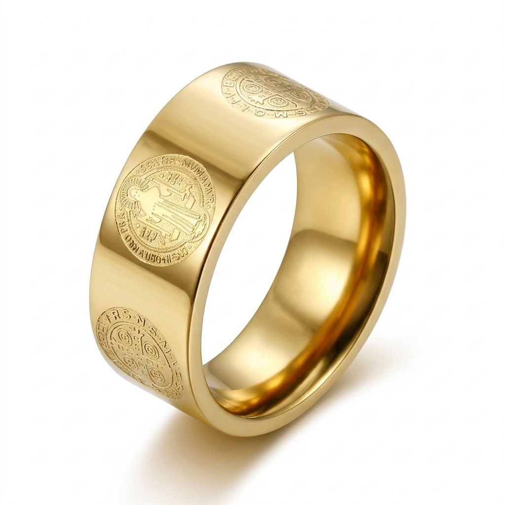 Sanctum Benedictus Men Ring