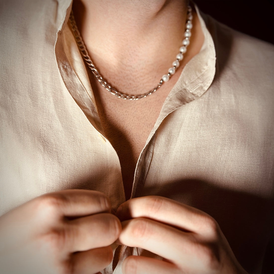 White Pearl Necklace