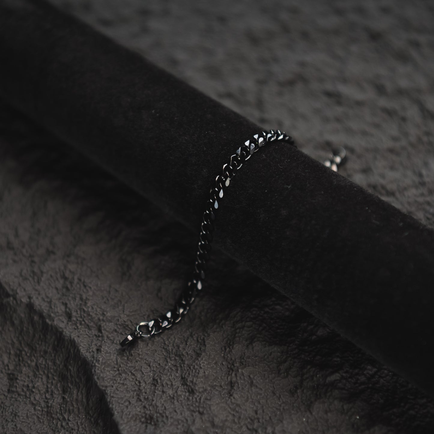 Black Chain Men Bracelet