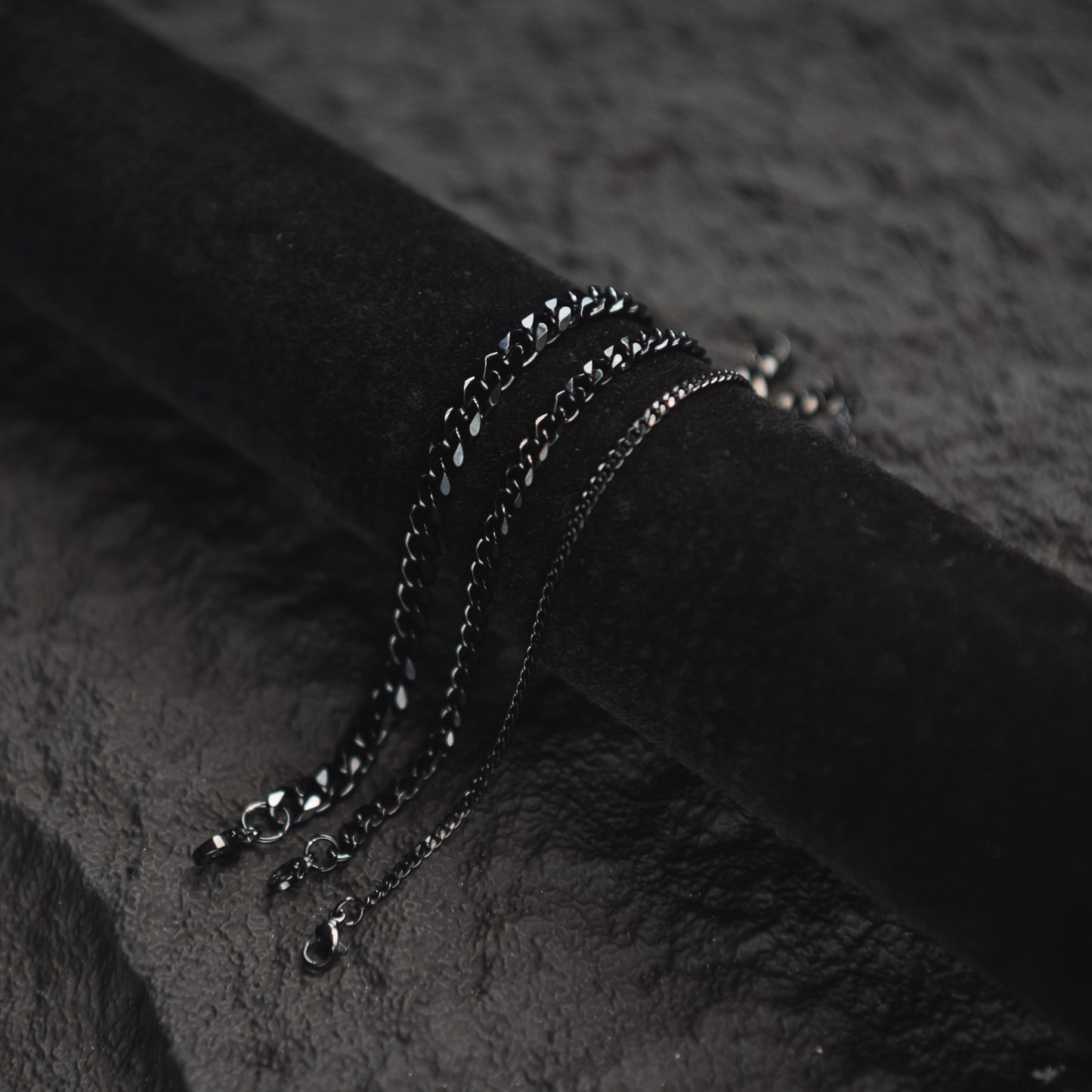 Black Chain Men Bracelet