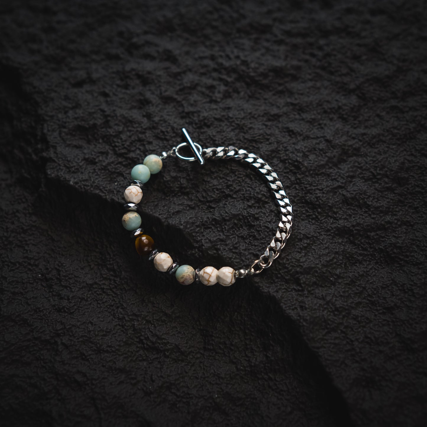 Cascade Pearl Men Bracelet