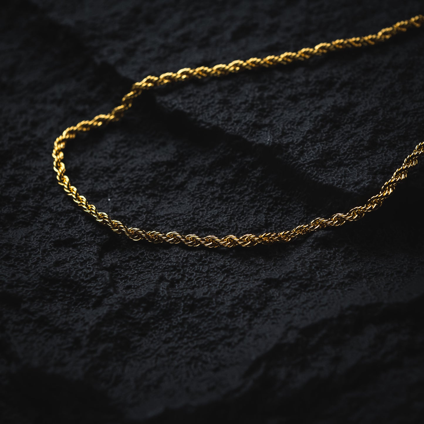 Rope Gold Chain Necklace